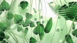 Full Leafwall tropical sunny 4k Visual Loop | Python + Taichi CUDA | 60 FPS Guide
