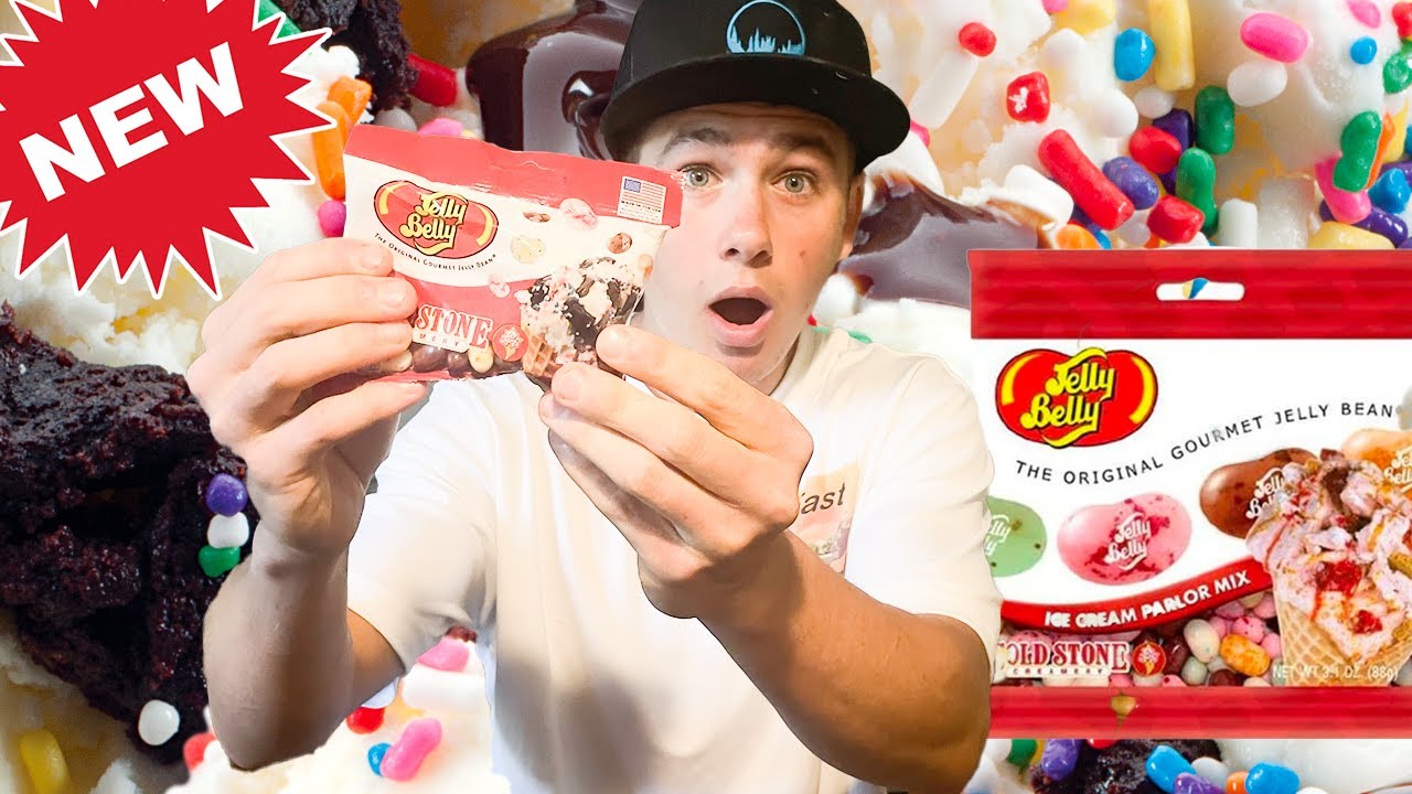 JELLY BEANS MEETS COLDSTONE CREAMERY! New Jelly Bean FLAVOR REVIEW