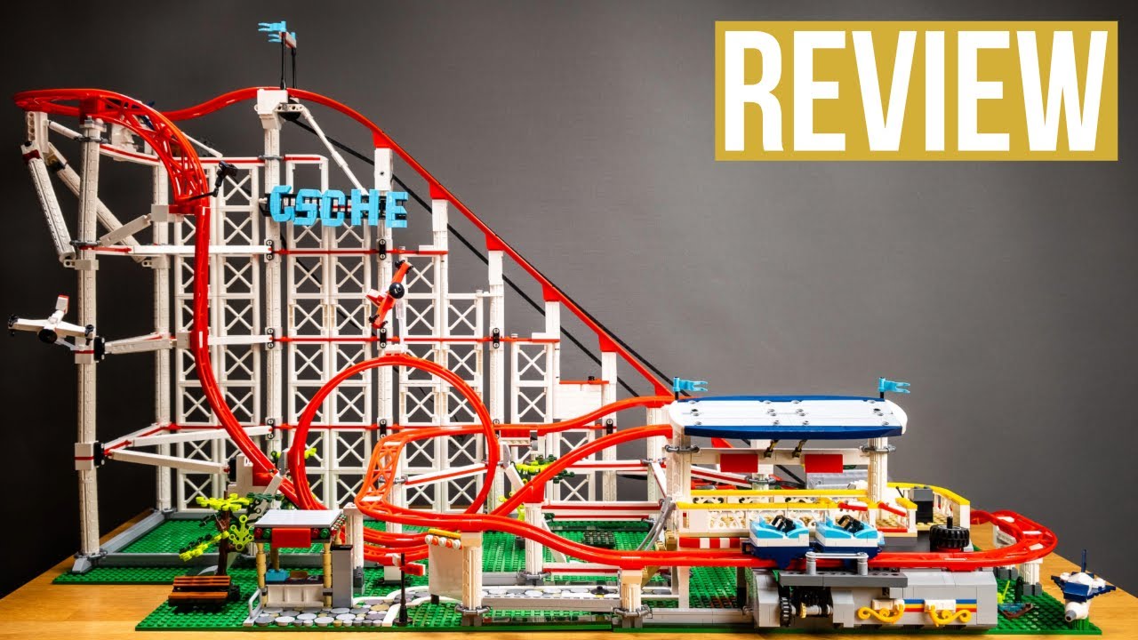 Mould King Roller Coaster REVIEW Set 11014 YouTube