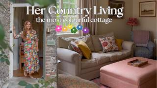 Inside a Colourful Cottage on the Goodwood Estate (England House Tour)