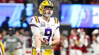 Joe Burrow Throws 7 TDs in First Half vs Oklahoma! Bengals Can’t Pass Him in Draft!