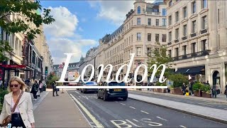Experience London 2026: Walking Tour of Regent Street & Piccadilly Circus in 4K HDR