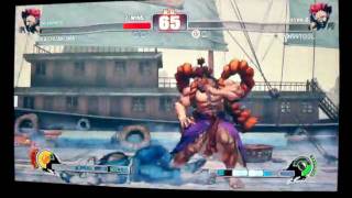 Jr Rodriguez Akuma Vs Nin99Tool Akuma Street Fighter Iv On Xbox 360 Game 13 Set 4