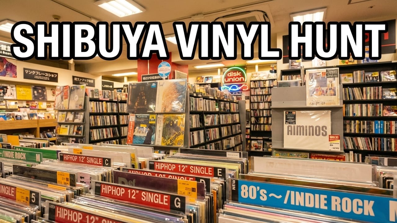 VINTAGE TOKYO | Anime Records & Rare Vinyls in Shibuya's Underground Scene