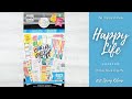 Happy Life | Sticker Book Flip-Thru | Hobby Lobby Exclusive | The Happy Planner| Spring Release 2021