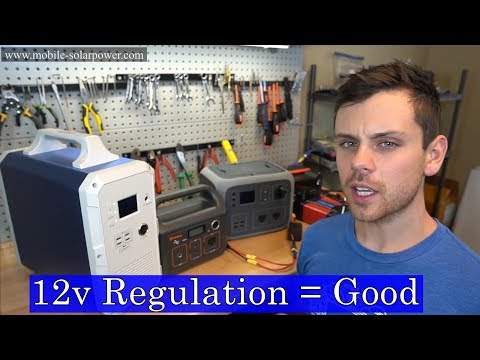 lithium solar generators why you need a regulated 12v output