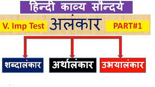 अलंकार के प्रकार| शब्दालंकार, अर्थालंकार, उभयालंकार, परिभाषा और उदाहरण सहित, सभी एग्जाम के लिए