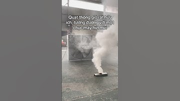 Quạt áp suất âm hay còn gọi là quạt hút công nghiệp, có thể vừa thổi khí vừa hút khí thải.