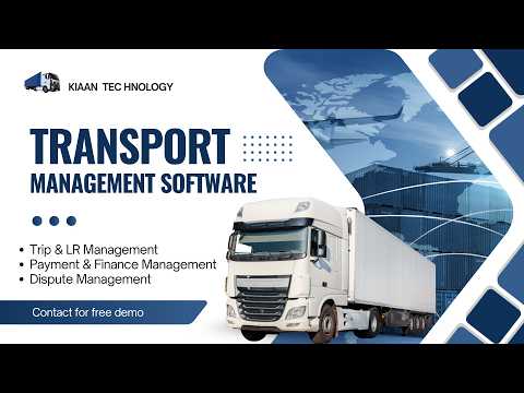 Complete Transport Management Software with Source Code | Full Software Demo