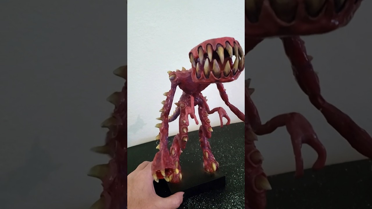 Making a Stop Motion Monster Puppet in 60 Seconds