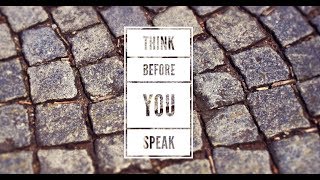 Think Before You Speak - Leadership Lesson - Proverbs 15