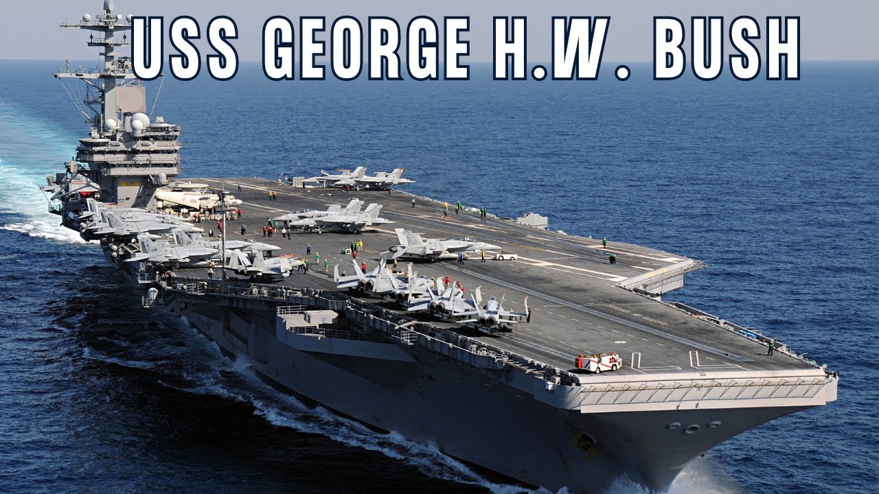 The Best Aircraft Carrier that the United States has | USS George H.W. Bush (CVN-77)