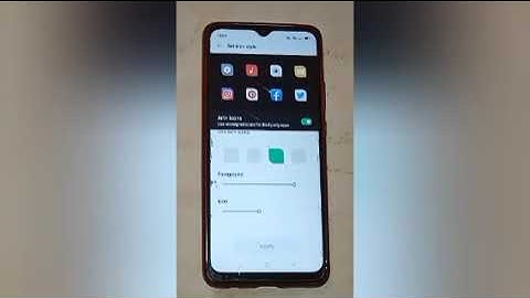 How to increase icon size in oppo a77, increase icon size setting