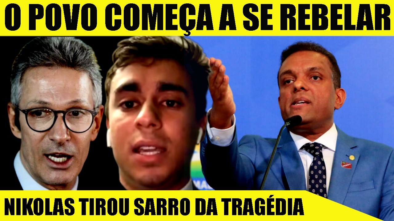 NIKOLAS E ZEMA SÃO XINGADOS PELA POPULAÇÃO AO VIVO! FALTA POUCO PRA APANHAREM NA CARA! A CASA CAIU!