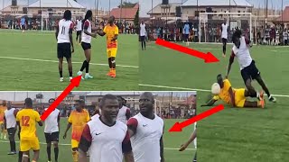 Oh 😳 Sulley Muntari Loses His Cool On The Field Of Play