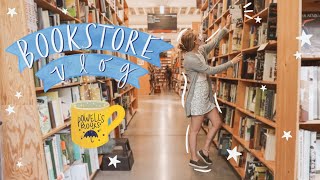 COZY BOOKSTORE VLOG || a huge book haul from Powell's Books