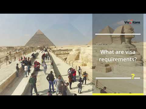 Egypt Visa and Egypt E Visa requirements