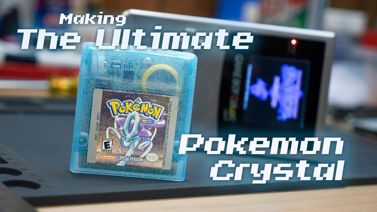 Creating The Ultimate Pokemon Crystal Cartridge Swapping The Rom Chips From Japanese To English Youtube