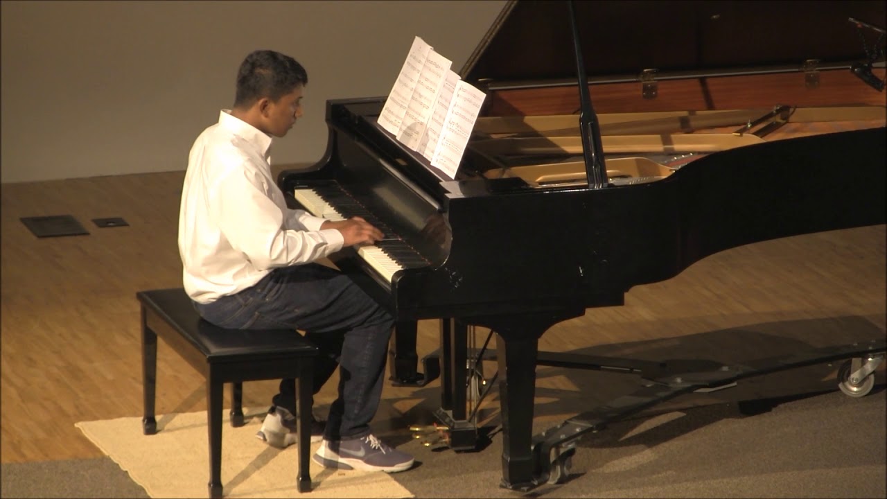 Ashvin performs Etude   Ivan is very busy by Aram Khachaturian