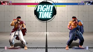 RYU vs RYU  (Very Strong CPU Lv 8)  | SF6