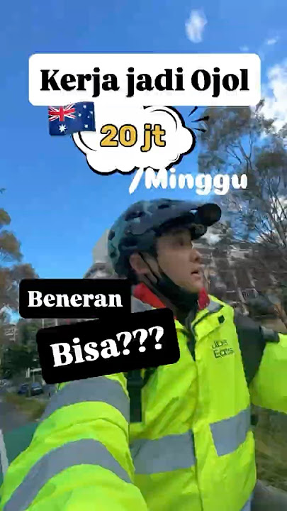 Pov - ojol di Australia π¦πΊ- seminggu dapat 20 jt?? Apakah bisa???? #ubereats #ojol #ojolviral