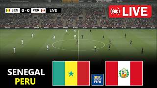 Sénégal - Pérou | Match amical de football 2026 | PES 21 Simulation Gameplay screenshot 4