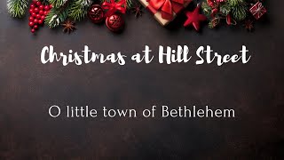 O little town of Bethlehem