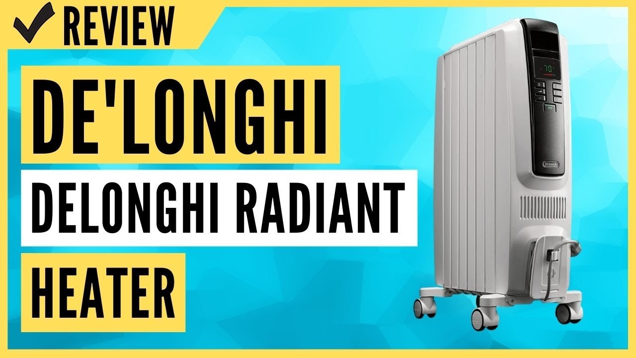 De'Longhi DeLonghi TRD40615E Full Room Radiant Heater Review - YouTube