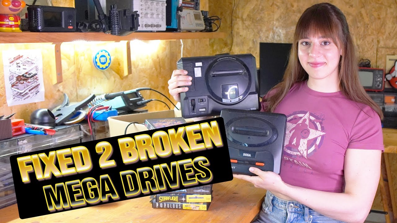 Saving Two Broken Sega Mega Drives / Genesis!