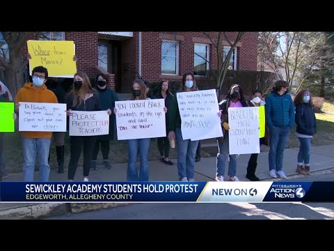 Sewickley Academy students hold protest