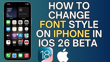 How to Change Font Style On iPhone in iOS 26 Beta | 2025