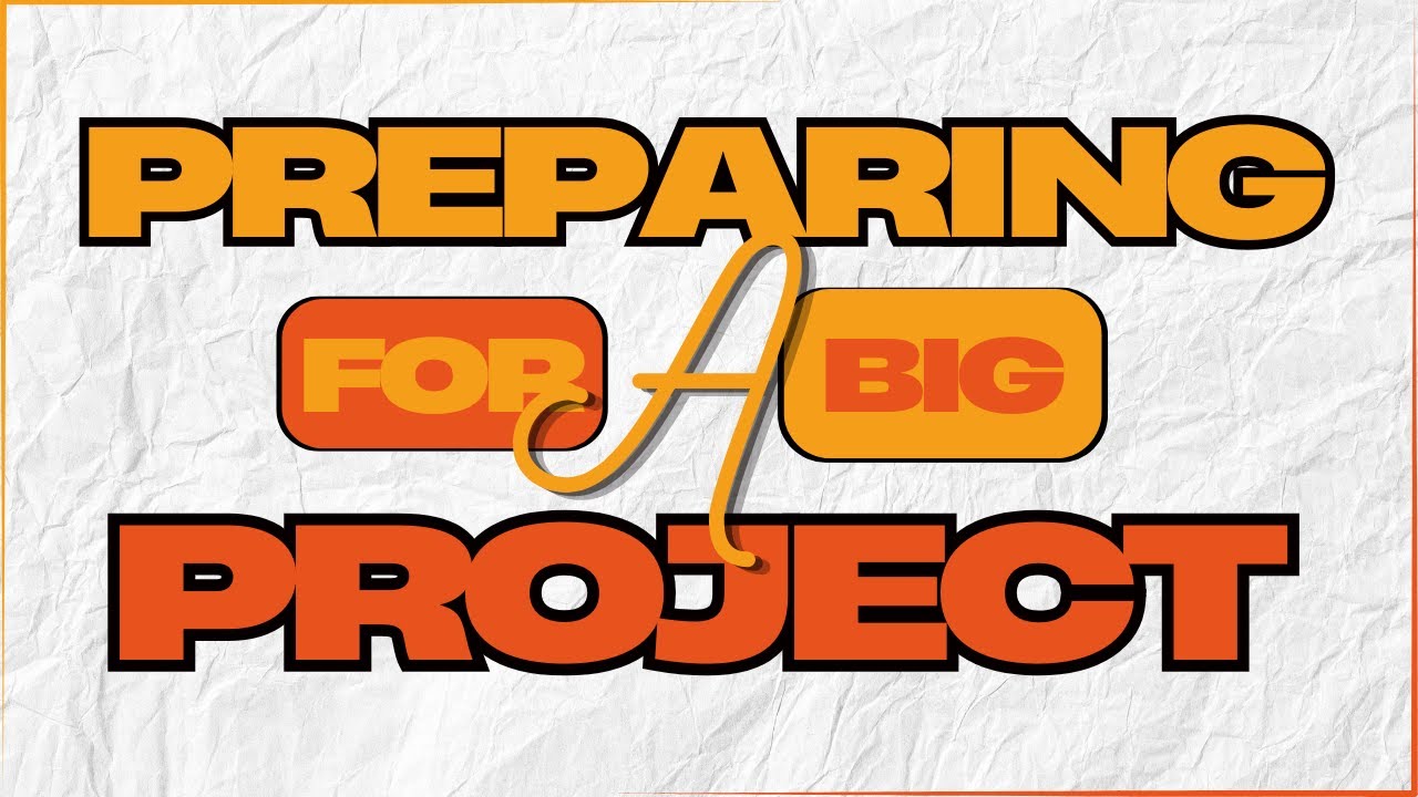 MY PREPARATION for a BIG PROJECT | Thomas Nagy - YouTube