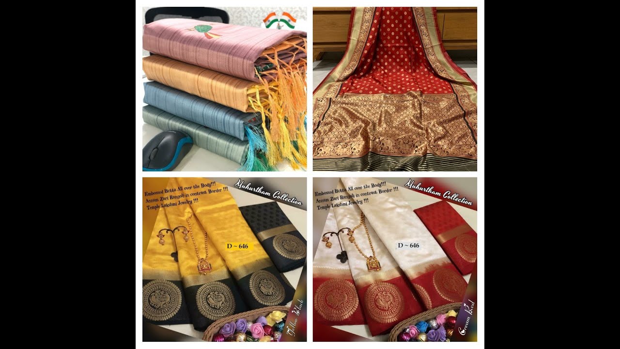 Sarees online  With Price | Kanchipuram style Saree | Latest Saree Designs 2020|Kalamkari saree