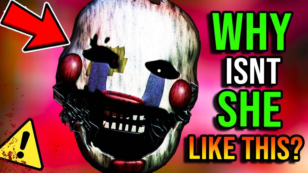 The REAL REASON The Puppet isn't withered in FNAF 2