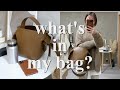 【バッグの中身】2021最近の持ち物!"what's in my bag?"