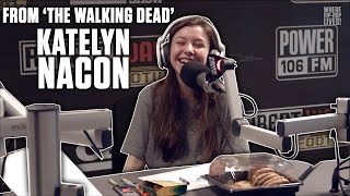 Katelyn Nacon of 'The Walking Dead' Talks Singing Career, Crying On Cue,  And More!
