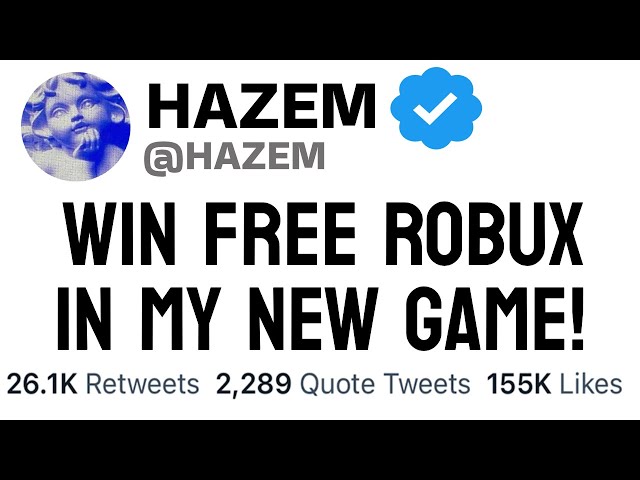 Hazem Made a FREE ROBUX Game 