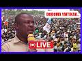 LIVE CHADEMA WAITIKISA DODOMA MAELFU WAJITOKEZA HECHE MNYIKA LEMA 
