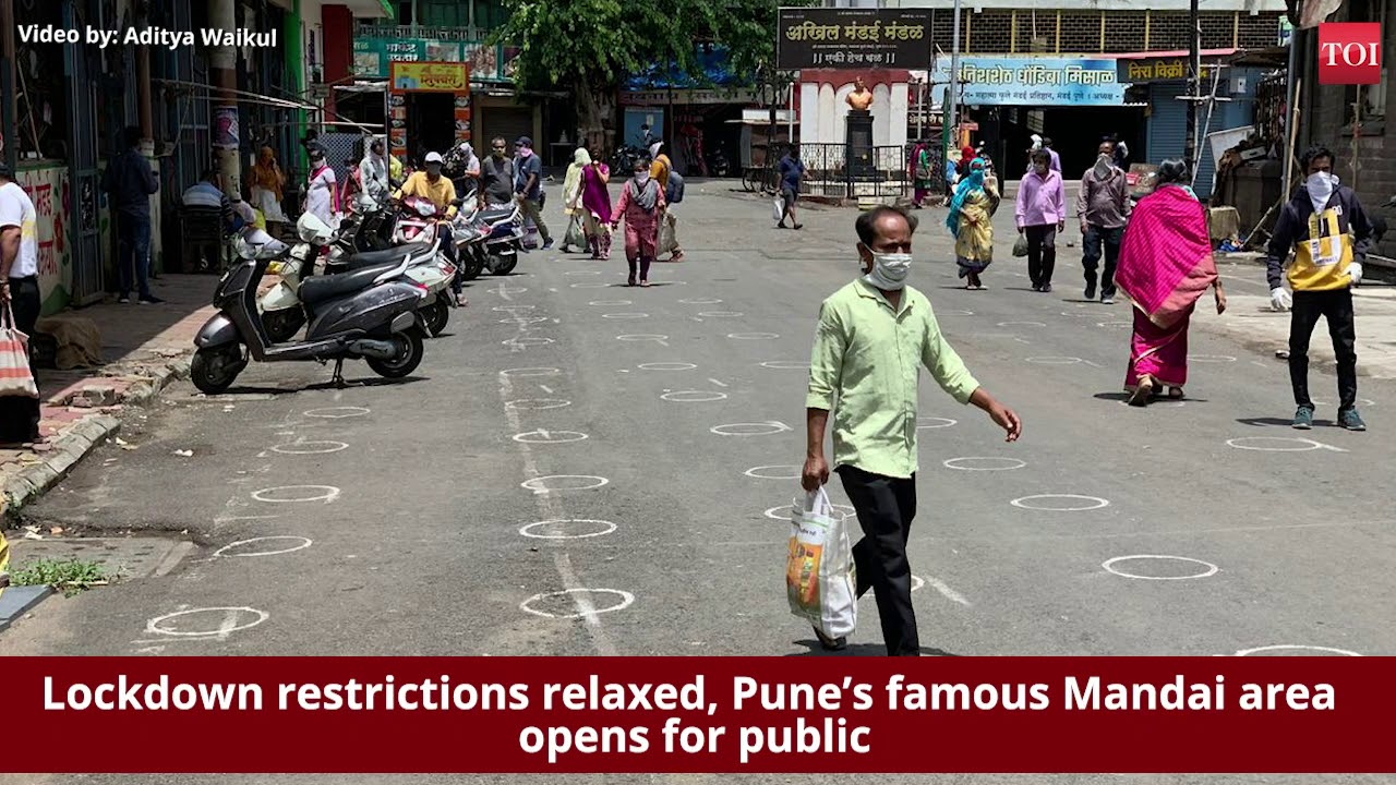 Lockdown restrictions relaxed, Pune’s famous Mandai area opens for public