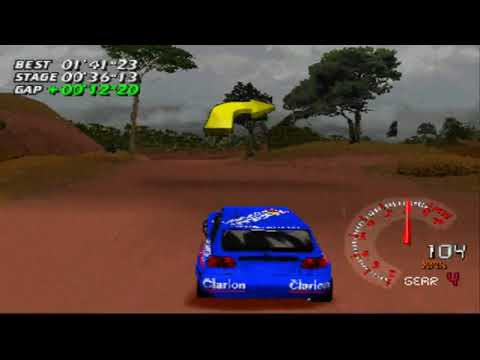 Need for Speed: V-Rally (PSX) All Tracks Gameplay