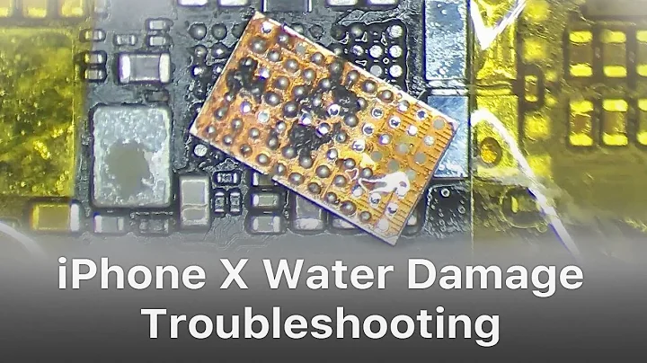 iPhone X/XS/XS Max Water Damage Troubleshooting - DayDayNews