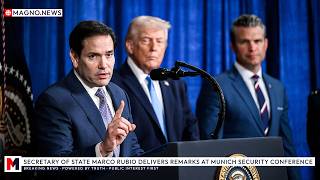 Download Lagu 🇺🇸 Marco Rubio Pushes Trump's Greenland Deal to NATO Allies at Munich Security Conference [LIVE] MP3