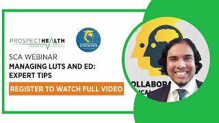 SCA Webinar - LUTS and ED