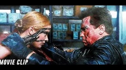 TERMINATOR 3: RISE OF THE MACHINES Clip - "T-850 vs. T-X" (2003) Sci-Fi, Arnold Schwarzenegger