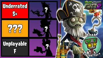 Ranking EVERY PIRATE from Garden Warfare 2 (& Their Design!) ft. Captain Flare
