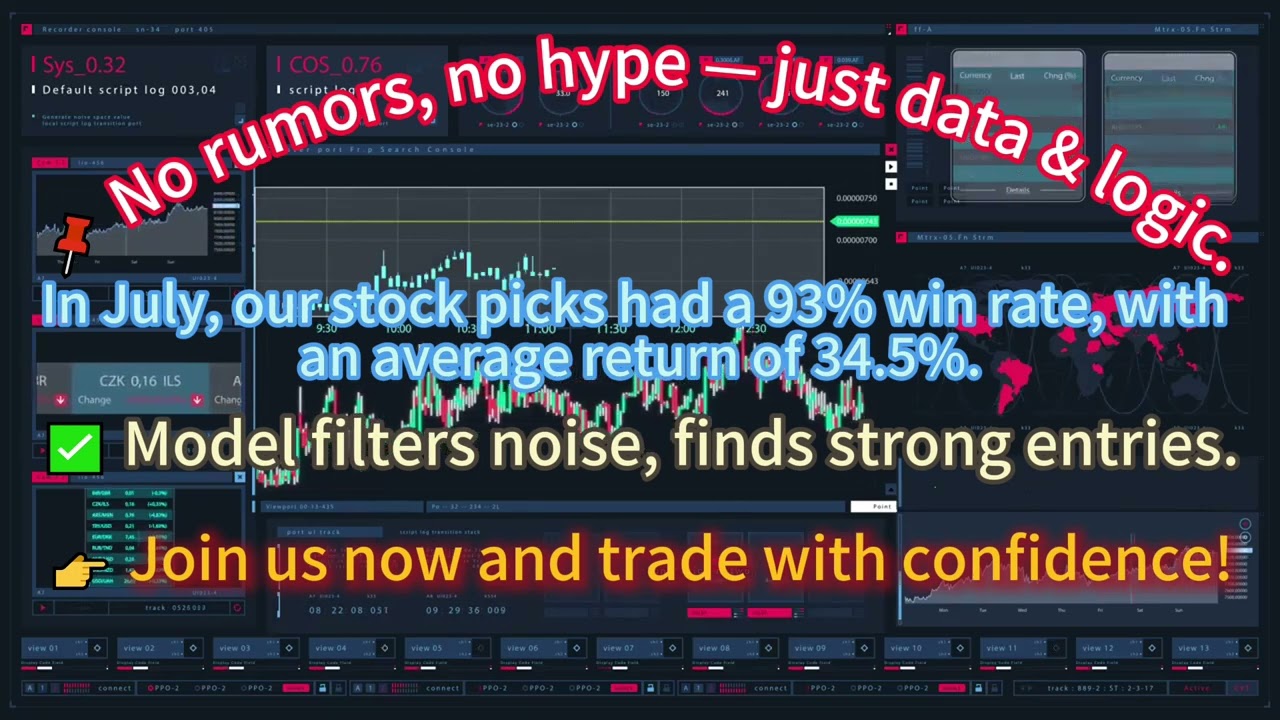 93% Win Rate in July | Data-Driven Stock Picks, Avg Return +34.5%