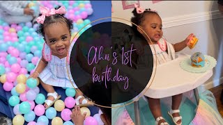 Ahris First Birthday