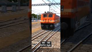 indian train driver 3d #train #trainsim #reels