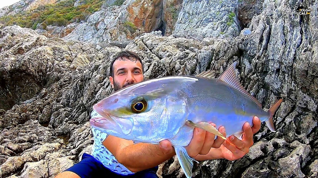 ISSIZ ADA'DA 2 GÜN GEÇİRMEK !! Balık Yakala , Pişir , Ye , Kamp yap ve Shorejigging - Bölüm 111