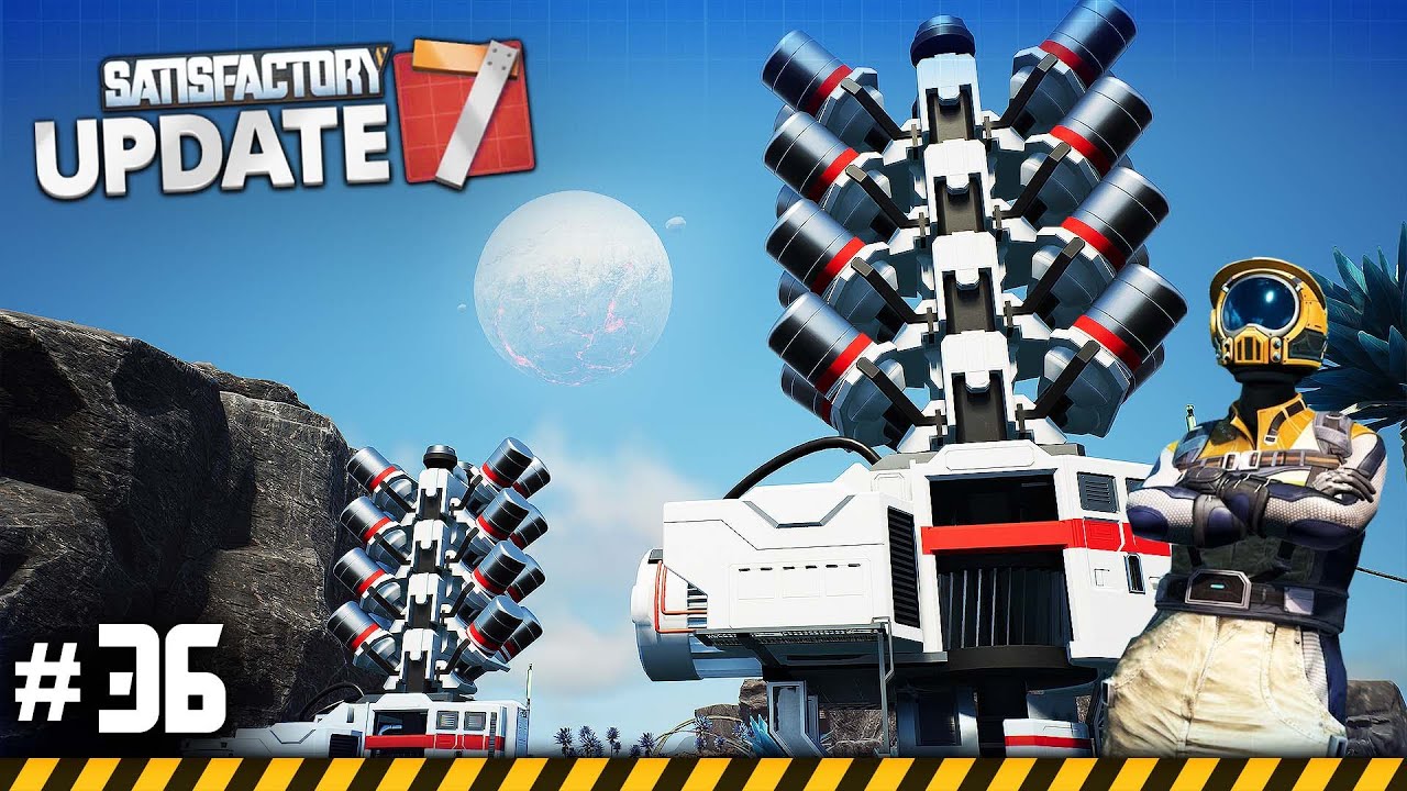 GEOTHERMAL POWER! Let's Play SATISFACTORY Update 7 Ep.36 YouTube